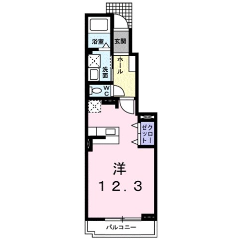 アヴニール 間取り図