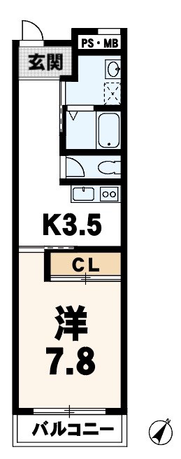 (株)大増ビル   間取り図