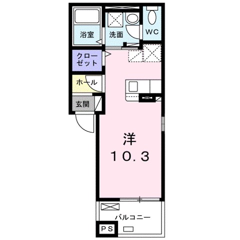 エヴィメリアＤ 間取り図