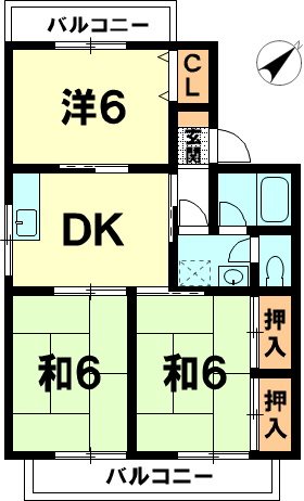 ルミエール戸賀   間取り図