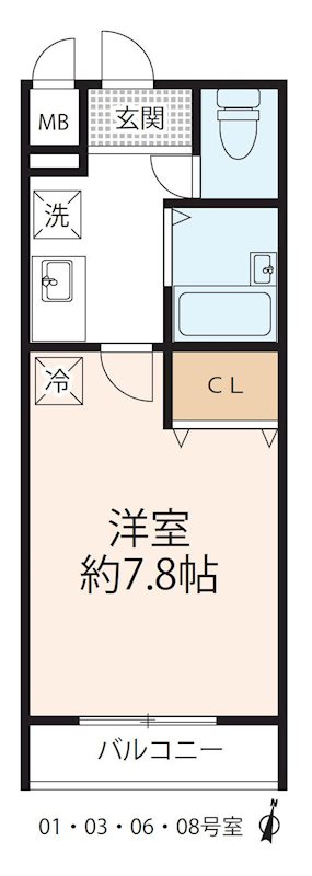 プランドール 間取り図