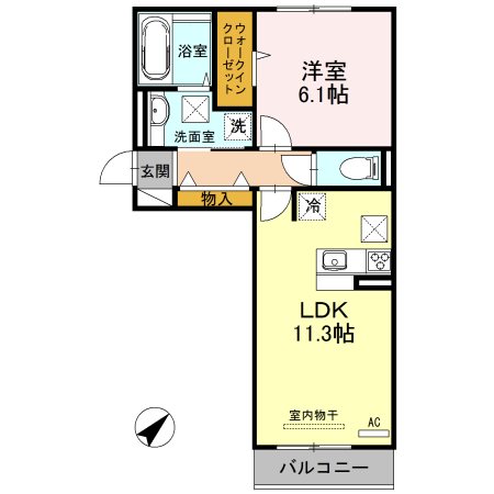 ティーガーデンレジデンス 間取り図