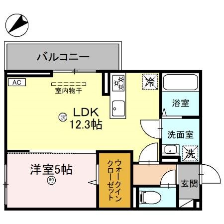 pace (パーチェ)   間取り図