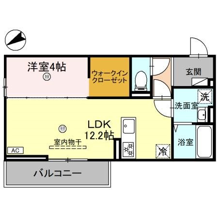 pace (パーチェ)   間取り図