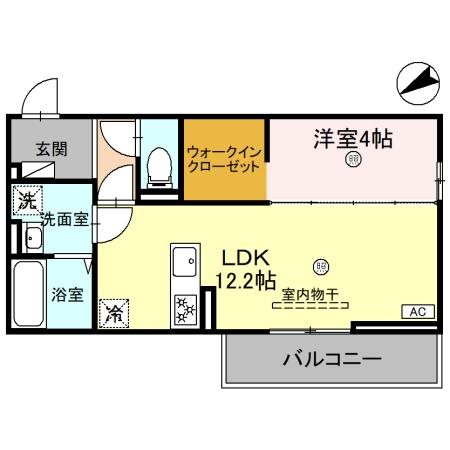 pace (パーチェ)   間取り図