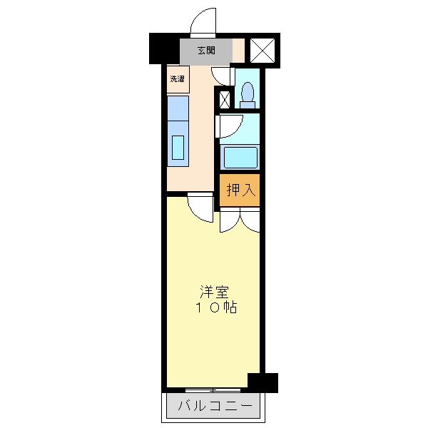 アートプラザ南笠 間取り図