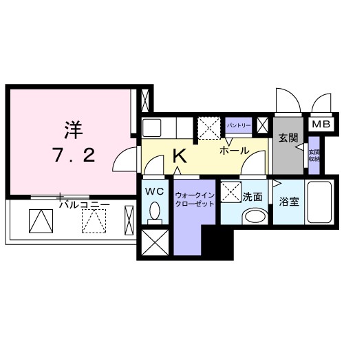 ＡＺｒｅｓｉｄｅｎｃｅ草津本陣 間取り図