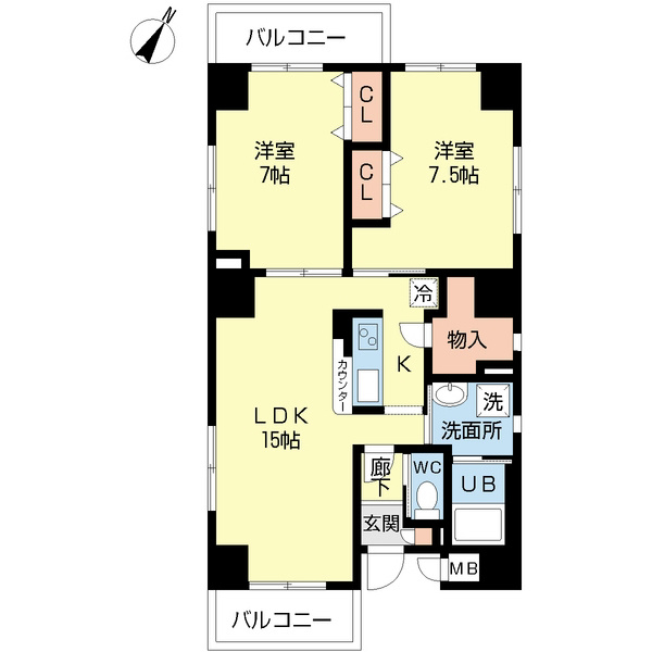 南創館 間取り図