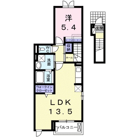 悠空感 間取り図