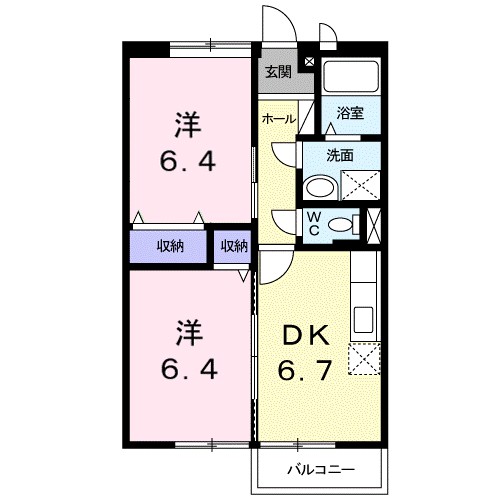 サンライトリヴ 間取り図