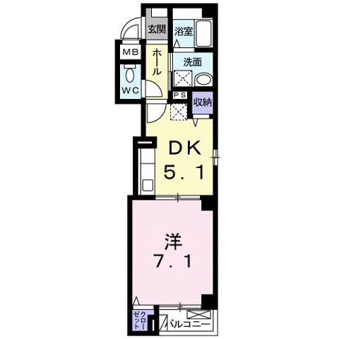 ヴィラ・グレイス浜大津 間取り図