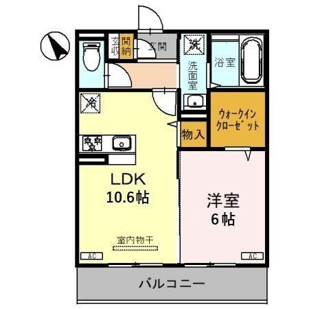 レジデンスコート栗東 間取り図