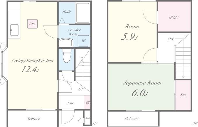 セレブハイツ 間取り図