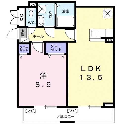 カノン 間取り図