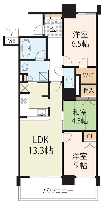 ザ・草津タワー 間取り図