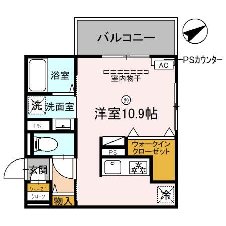 アルタ西渋川ビュー 間取り図