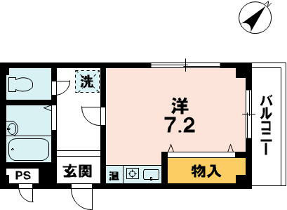 前田マンション  間取り