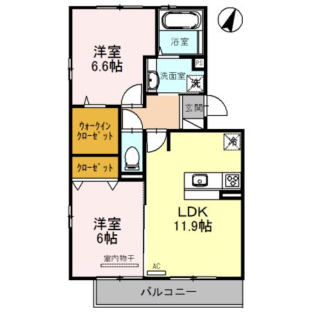 ＭＯＤＥＮＡ野洲 間取り図