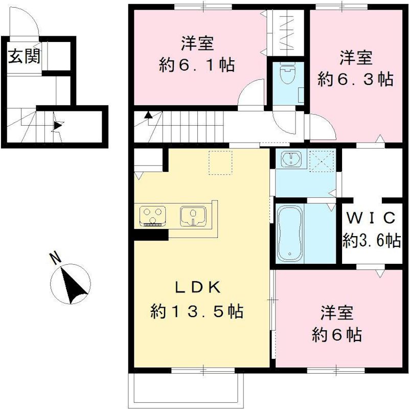 SUN　KYOTO 間取り図