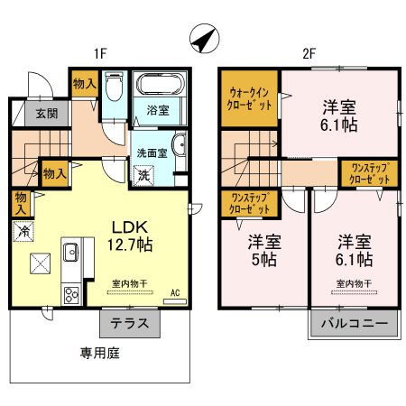 エステート　Ⅳ 間取り図