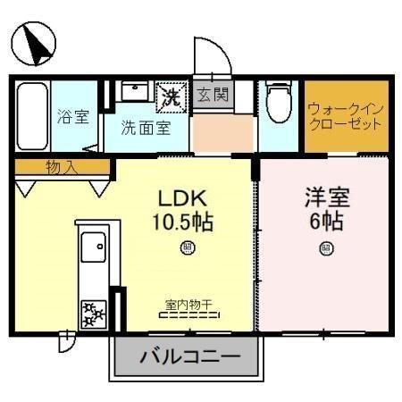 ヴァンベール２１ 間取り図