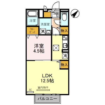 ファミール佐々木 間取り図