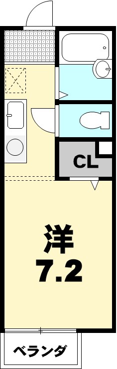 ハイツ藤井 間取り図