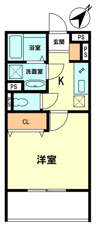 メゾン・ド・レーヴＫ 間取り図