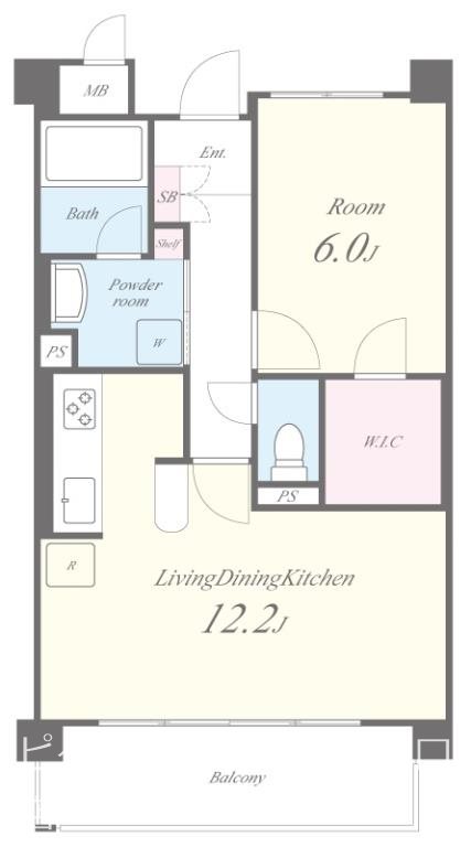 らんずFⅠ 間取り図