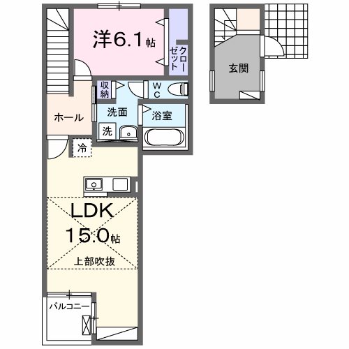 メル　ヴァンベール   間取り図