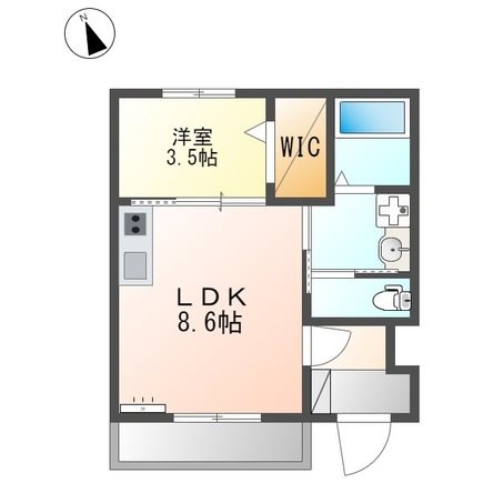 （仮）草津市上笠1丁目新築アパート 間取り図