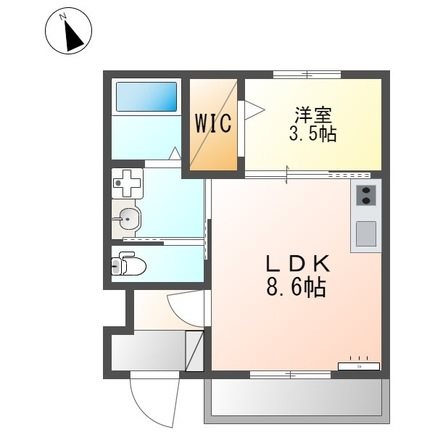 （仮）草津市上笠1丁目新築アパート 間取り図