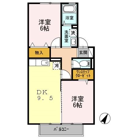 ピアーチェ イマイ 間取り図