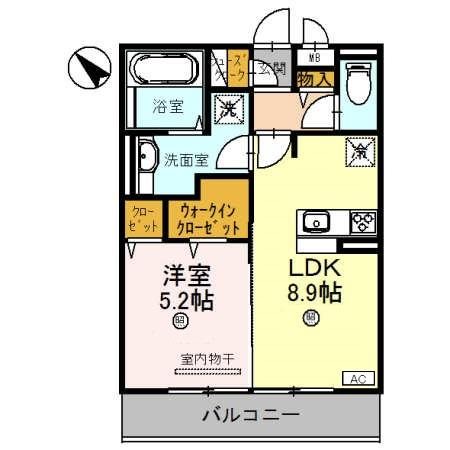 グラシア 間取り図