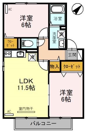 アルカディア 間取り図