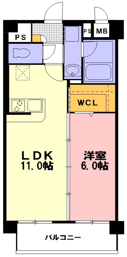 プリエボヌール  間取り図