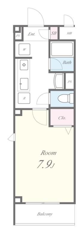 ローズガーデン  間取り図