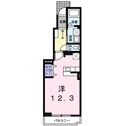 コンフォート　フジ 間取り図