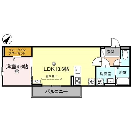 サイドヴェルデ守山 間取り図