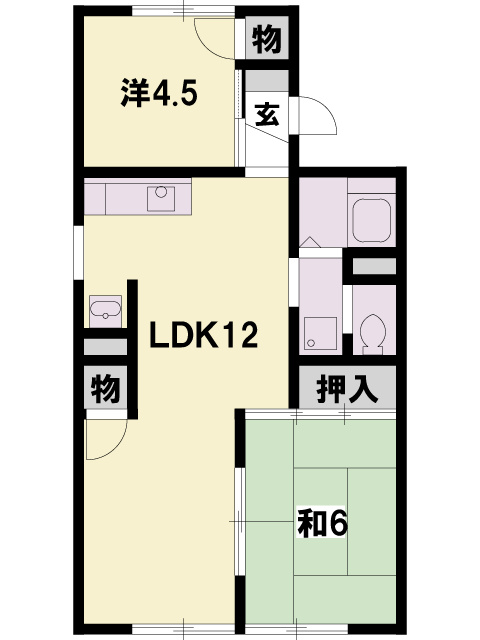 レイクサイドハウス 間取り図