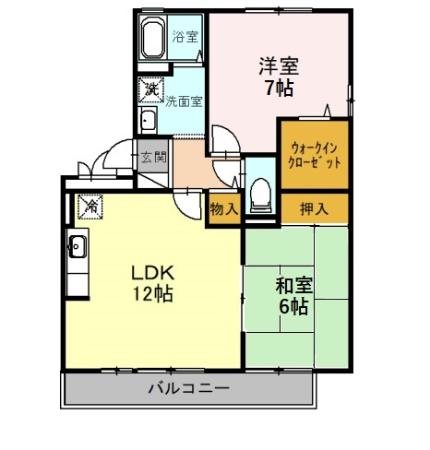 メルベーユ吉兆　C棟 間取り図