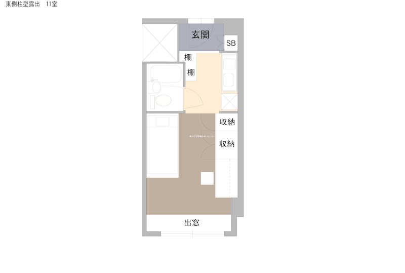 Univ-coop東松原 間取り