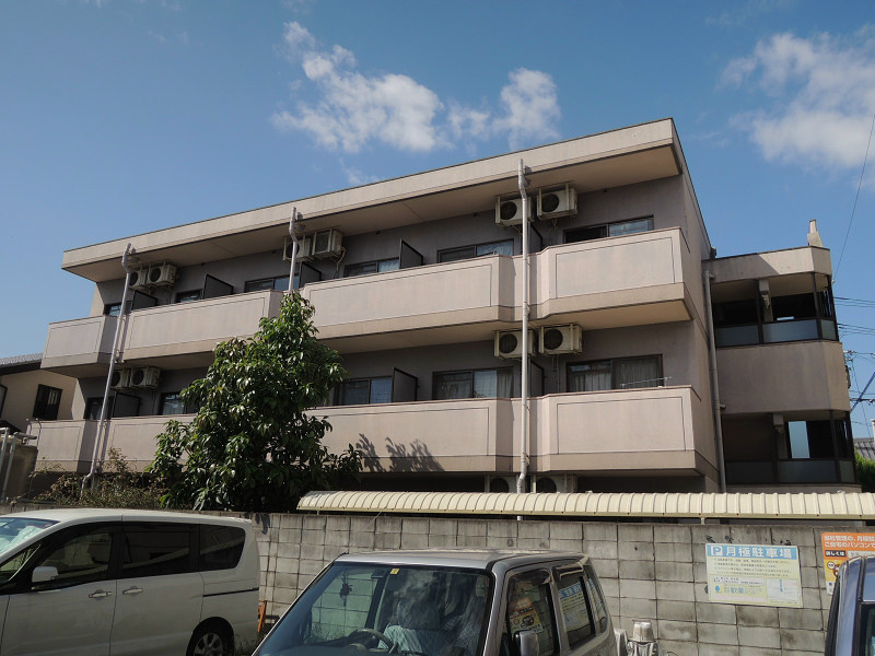 西山本ハイツ ベランダ