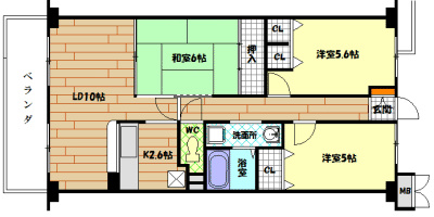 アディーレ八尾 間取り