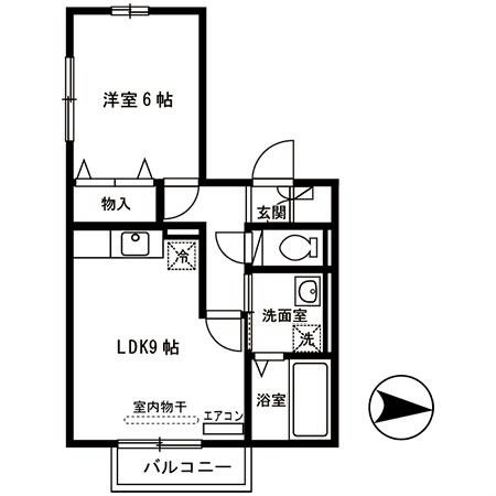 第７ウエスタンハイツ  間取り