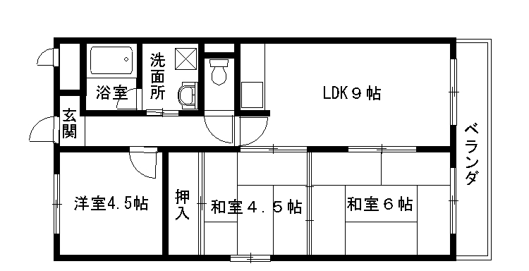 ドミソレイユ 間取り
