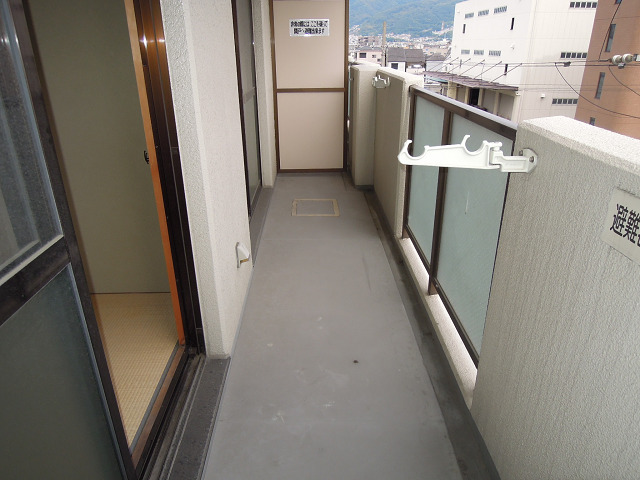 友田コーポラス ベランダ