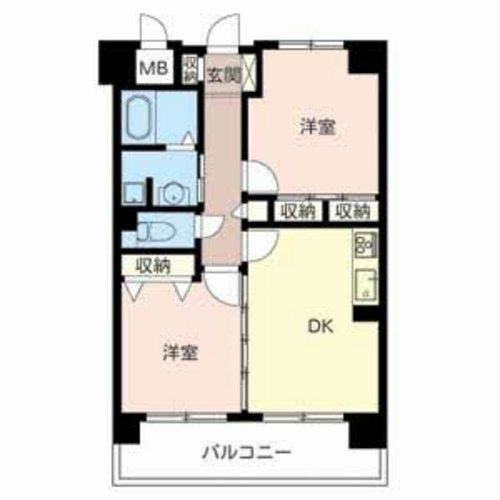 ブルーメナウ 間取り