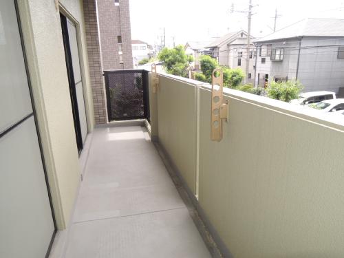 エオリアンハープ ベランダ
