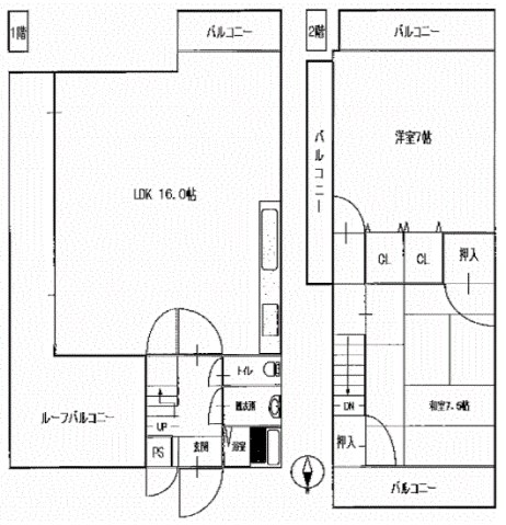 ロイヤル陽光園 間取り